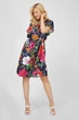 Жіноча темно-синя сукня з візерунком HUMMING FLORAL Gant 38 4503140 - изображение 2