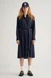 Жіноча темно-синя сукня A-LINE SHIRT DRESS Gant 34 4503204 - изображение 1