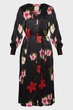 Жіноча чорна сукня з візерунком RELAXED FLORAL PRINT SHIRT DRESS Gant 38 4503367 - изображение 1