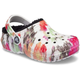 Детские зимние кроксы Crocs Classic Kids Lined Tie Dye Clog 24 р 13.2-14.0 см 206991-C7 Black/Multi - изображение 2
