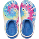 Детские зимние кроксы Crocs Classic Kids Lined Tie Dye Clog 34 р 20.9-21.7 см 206991-J3 Blue/Multi - изображение 4