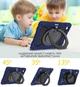 Чохол для планшета Apple iPad Air 13" M4 2026 Becover з кріпленням для стилуса Apple Pencil Blue (BC_715498) - зображення 6