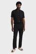Чоловічі чорні лляні брюки RELAXED LINEN DS PANTS Gant S 1505272 - изображение 2