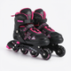 Детские раздвижные ролики SP-Sport Skates 0014 размер 35-38 Black-Pink - изображение 3