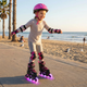 Детские раздвижные ролики SP-Sport Skates 0014 размер 35-38 Black-Pink - изображение 7