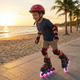 Детские раздвижные ролики SP-Sport Skates 0014 размер 35-38 Black-Red - изображение 8