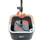 Комплект швабра с ведром для мытья полов Mop with bucket K10, с отжимом / Складная швабра - изображение 8