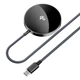 Зарядка Qi2 ACEFAST desktop magnetic wireless charger with cable E24 |5-15W, 1.2m| Grey - зображення 4