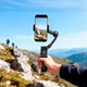 Трехосьовий стабілізатор (стедікам) Hoco K91 Three-axis intelligent gimbal app tripod Black - изображение 6
