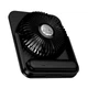 Вентилятор HOCO HX607 slim desktop fan, 100 Levels, 3200rpm, 50dB, 2000mAh, 10h, black - изображение 3