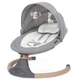 Шезлонг-качели 2в1 Kidwell LUXI Dark Melange/Wooden - изображение 2