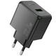 Сетевое зарядное устройство HOCO CS17A Wish QC3.0 22.5W (1USB-A) (Black) (250919) - изображение 1