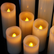 Набор светодиодных LED свечей Auxmir 9 шт с пультом ДУ и таймером Ivory - изображение 3