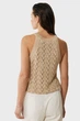 Жіночий бежевий топ Sleeveless knit top Mexx M MF006605151W - зображення 3