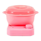 Воскоплав силікон Wax Warmer з плитою та терморегулятором 400 мл для розігріву воску 100 Вт Рожевий - зображення 6