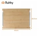 Бамбукова кухонна обробна дошка з контейнерами Ruhhy 25707, 40×28,5 см, 2 висувні ємності - зображення 5