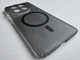 Защитный чехол-панель с MagSafe для OnePlus 12 тонкий, полупрозрачный,черный, матовый, высококачественный пластик - изображение 2