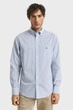 Чоловіча блакитна картата сорочка REG CLASSIC POPLIN CHECK Gant M 3250149 - зображення 1