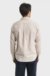 Чоловіча бежева сорочка FLANNEL Gant S 3250227 - зображення 3
