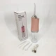 Ирригатор для чистки зубов и полости рта Oral Irrigator с аккумулятором и сменными насадками. Цвет: розовый - изображение 4