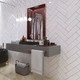 Плитка Golden Tile The Wall Plane біла 10x30см (6L0111) - зображення 3
