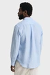 Чоловіча блакитна лляна сорочка REG LINEN SHIRT Gant XXL 3250076 - изображение 3