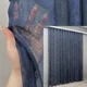 Тюль VR-Textil 2039т Мармур Жакард Темно-синій 400х270 см (42-1180) - зображення 1