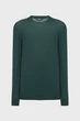Чоловічий темно-зелений вовняний джемпер ARTHUR Basic merino wool sweat Mexx M MF006601443M - изображение 1