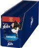 Упаковка влажного корма для котов Purina Felix Fantastic с говядиной в желе 26 шт по 85 г (7613039838631) - изображение 1