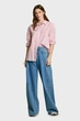 Жіночі сині джинси біля смужки WIDE LEG JEANS UHW JAIMY Pepe Jeans 24 PL204740ID12 - зображення 2