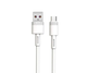 Кабель USB/Type-C 1 м XO NB-Q166 5 A білий - изображение 1