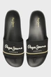 Чоловічі чорні слайдери SLIDER BRAND W Pepe Jeans 45 PMS70160 - изображение 4