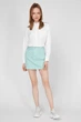 Жіноча м'ятна джинсова спідниця RACHEL Pepe Jeans S PL900877YC8 - зображення 2