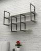 Настінна полиця в стилі лофт EcoLoft Реналь DSP-1453-2 - зображення 3