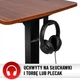 Стіл Hell's Chair Canyon Walnut з електричним регулюванням горіховий 140x70 см - изображение 12