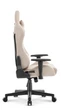 Геймерське крісло Hell's Chair HC-2000 Beige Black тканина - изображение 3