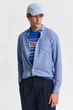Чоловіча блакитна лляна сорочка REG COTTON LINEN SHIRT Gant S 3250082 - изображение 1