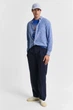 Чоловіча блакитна лляна сорочка REG COTTON LINEN SHIRT Gant S 3250082 - изображение 2