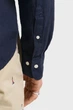 Чоловіча темно-синя лляна сорочка REG GMNT DYED LINEN SHIRT Gant XL 3240120 - изображение 5
