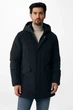 Чоловіча чорна парка Mexx S MF006800943M - изображение 1