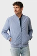 Чоловічий блакитний бомбер Cotton blend bomber jacket Mexx M MF006800751M - изображение 3