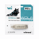Портативний SSD Wibrand Wolf 512GB USB 3.2 Gen.2 Type-C/Type-A Read/Write 1000MB/s Silver (WIEXSSD/WO512GB) - изображение 2