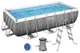 Каркасний басейн Bestway 404x201x100 см, насос-фільтр, драбина - зображення 1