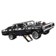 Великий конструктор автомобіль Форсаж Technic Dodge Charger Домініка Торетто 1077 деталей technic чорний - зображення 1