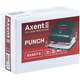 Діркопробивач для паперу Axent Exakt-2 3930-30-A, металевий, 30 аркушів, Earth colors, зелений 4063276312907 - изображение 5