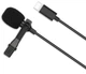 Петличний мікрофон XO MKF02 Mobile Microphone Type-C Чорний - зображення 1