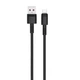 USB Кабель XO NB-Q166 Type-C 5A 1.0m Чорний - изображение 1