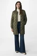 Жіноча оливкова куртка Mexx S MF006803543W - изображение 2