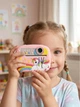 Детский фотоаппарат моментальной печати «Единорог», цифровая камера с печатью фото, розовый - изображение 8