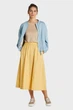 Жіноча бежева футболка REL DRAPED SS Gant XXS 4200241 - зображення 2